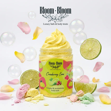Σαπουνοπαγωτό Cranberry-Lime - Bloom-Bloom Luxury Bath & Body treats
