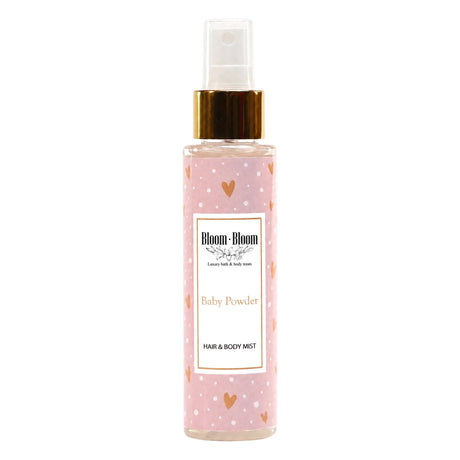 Hair & Body Mist Baby Powder 100ml - Bloom-Bloom Luxury Bath & Body treats