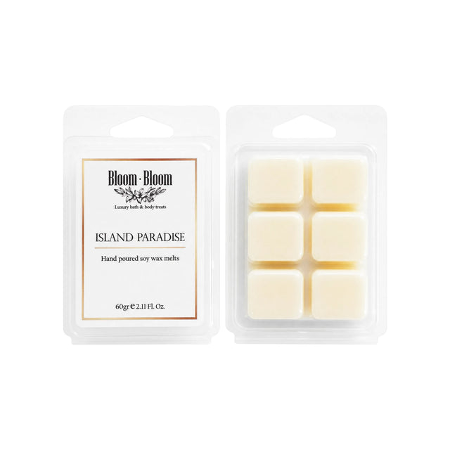 Wax melts Island paradise - Bloom-Bloom Luxury Bath & Body treats