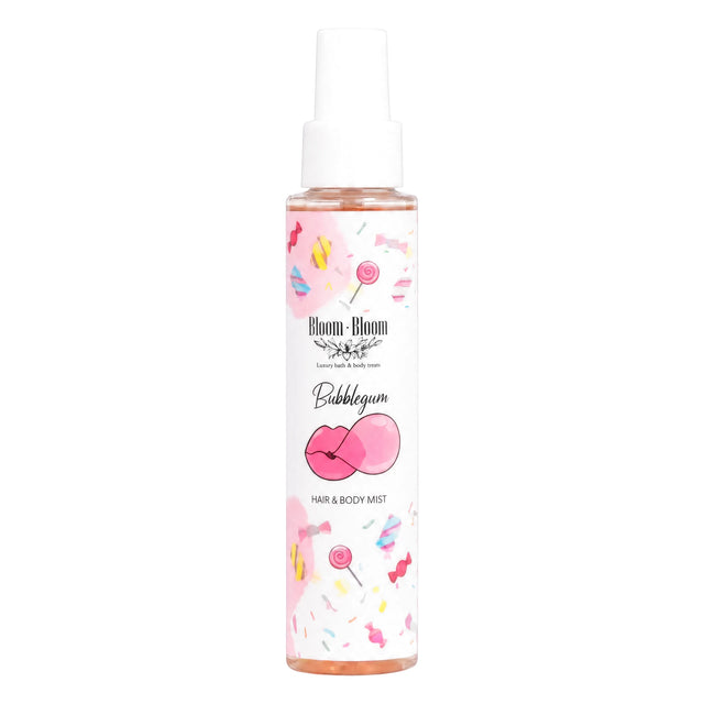 Hair & Body Mist Bubblegum 100ml - Bloom-Bloom Luxury Bath & Body treats