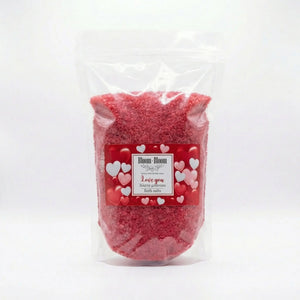 Αρωματικά άλατα Love You 1kg - Bloom-Bloom Luxury Bath & Body treats