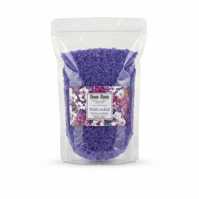 Αρωματικά άλατα Wild Orchid 1kg - Bloom-Bloom Luxury Bath & Body treats