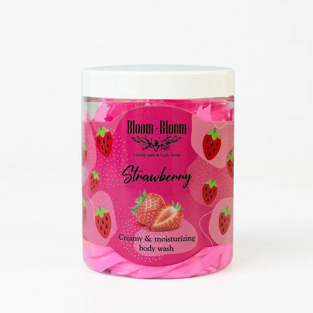 Σαπουνοπαγωτό Strawberry - Bloom-Bloom Luxury Bath & Body treats