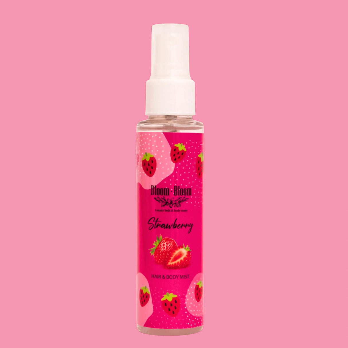 Hair & Body Mist Strawberry με Πανθενόλη & Αλόη Βέρα | 100ml
