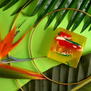 Χειροποίητο σαπούνι γλυκερίνης Tropicana - Bloom-Bloom Luxury Bath & Body treats