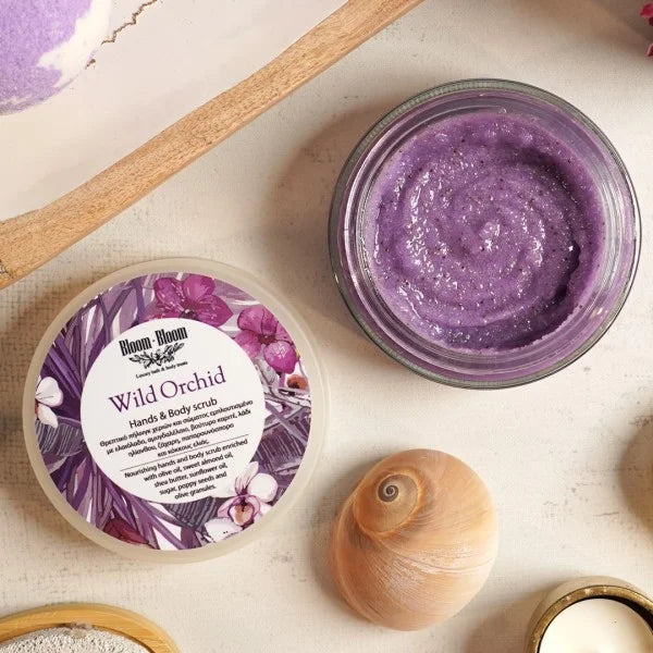 Wild Orchid hand and body scrub